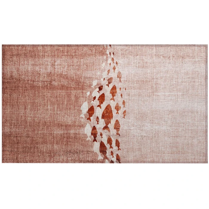 Chantille ACN627 Terracotta 1'8" x 2'6" Rug