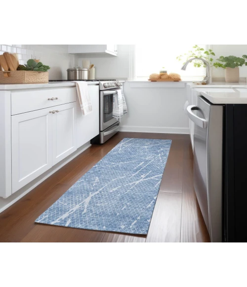 Chantille ACN628 Blue 2'3" x 7'6" Rug