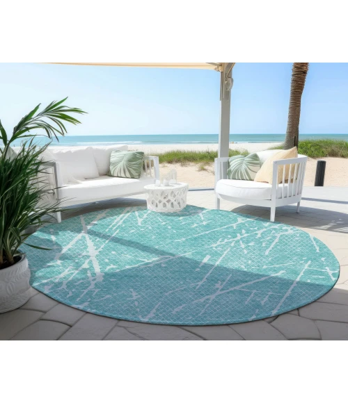 Chantille ACN628 Teal 8' x 8' Rug