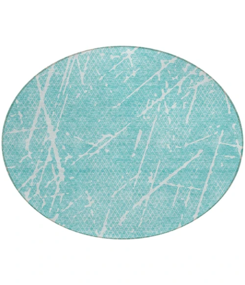 Chantille ACN628 Teal 8' x 8' Rug