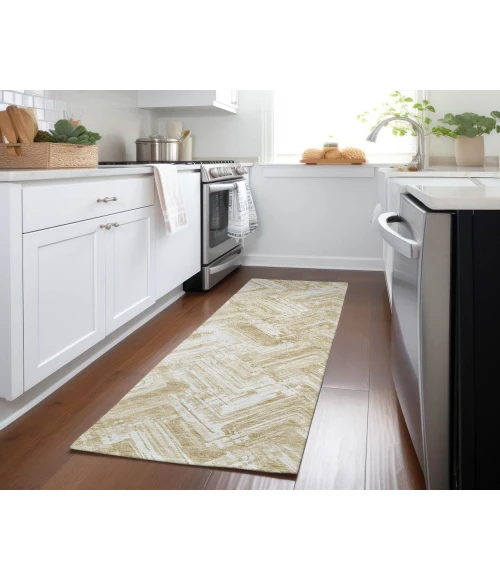 Chantille ACN630 Beige 2'3" x 7'6" Rug