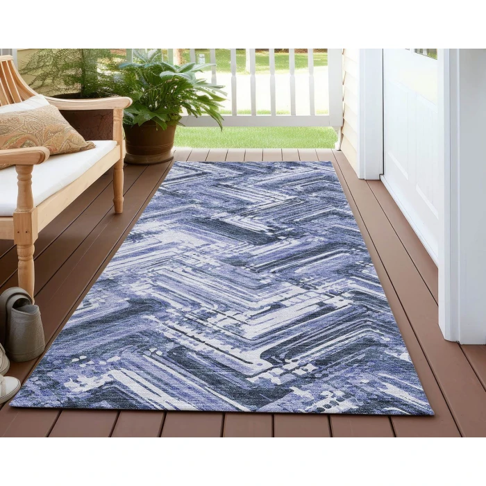 Chantille ACN630 Blue 2'3" x 7'6" Rug