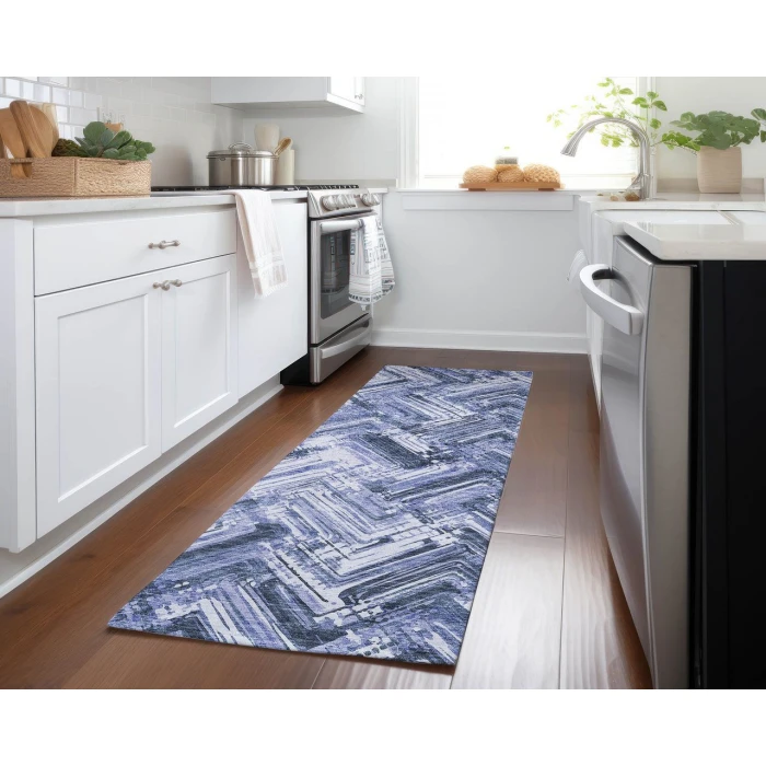 Chantille ACN630 Blue 2'3" x 7'6" Rug