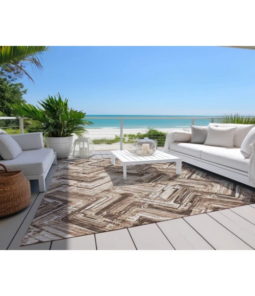 Chantille ACN630 Brown 10' x 14' Rug