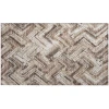 Addison Chantille ACN630 Brown 1 ft. 8 in. x 2 ft. 6 in. Rectangle Rug