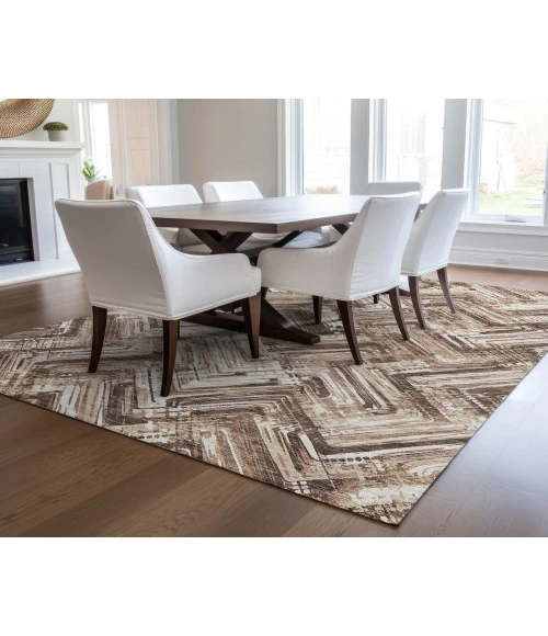 Chantille ACN630 Brown 10' x 14' Rug