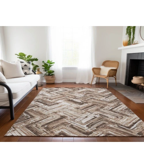 Chantille ACN630 Brown 10' x 14' Rug
