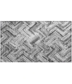 Addison Chantille ACN630 Gray 1 ft. 8 in. x 2 ft. 6 in. Rectangle Rug