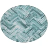 Addison Chantille ACN630 Teal 8 ft. x 8 ft. Round Rug