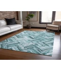 Chantille ACN630 Teal 2'6" x 3'10" Rug