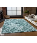 Chantille ACN630 Teal 2'6" x 3'10" Rug