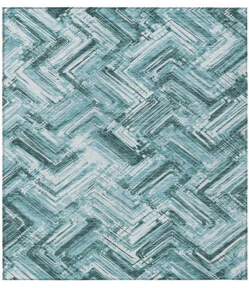 Chantille ACN630 Teal 2'6" x 3'10" Rug