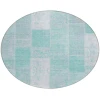Addison Chantille ACN631 Aqua 8 ft. x 8 ft. Round Rug