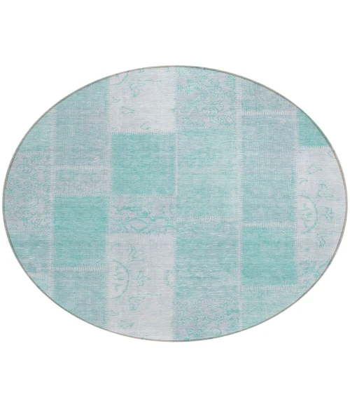 Chantille ACN631 Aqua 8' x 8' Rug