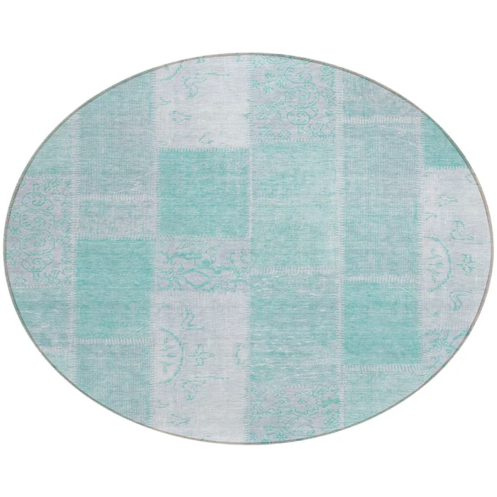 Chantille ACN631 Aqua 8' x 8' Rug