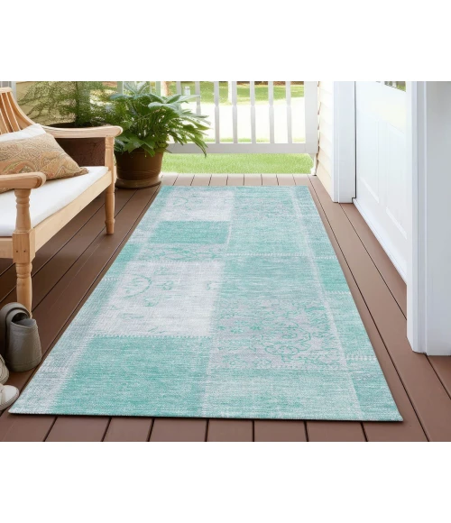 Chantille ACN631 Aqua 2'3" x 7'6" Rug