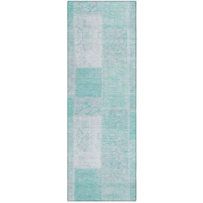 Chantille ACN631 Aqua 2'3" x 7'6" Rug