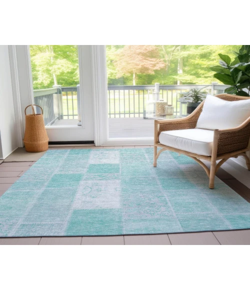 Chantille ACN631 Aqua 3' x 5' Rug