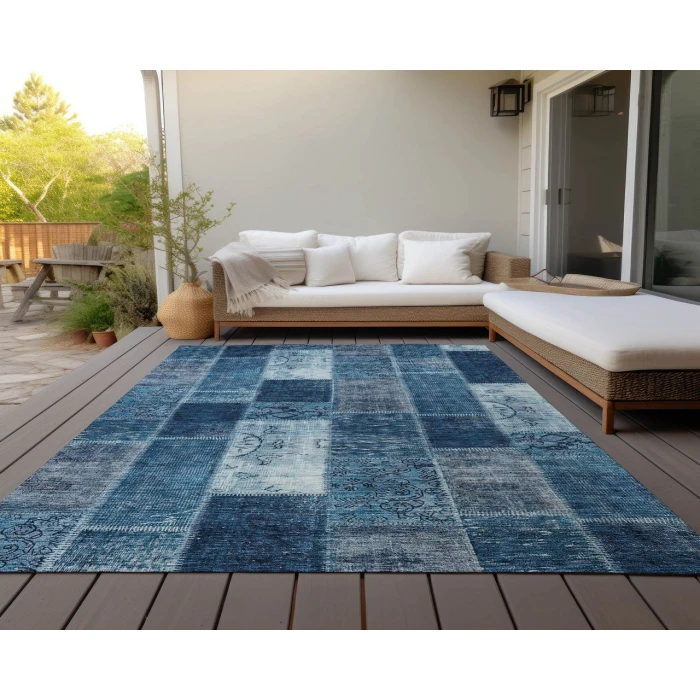 Chantille ACN631 Blue 10' x 14' Rug