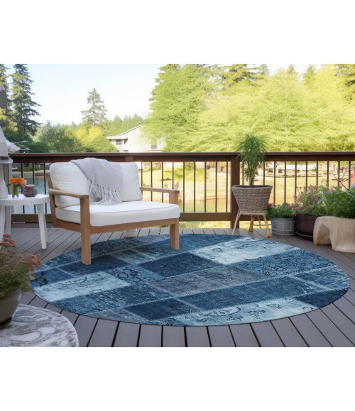 Chantille ACN631 Blue 8' x 8' Rug