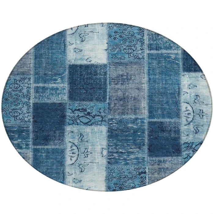 Chantille ACN631 Blue 8' x 8' Rug