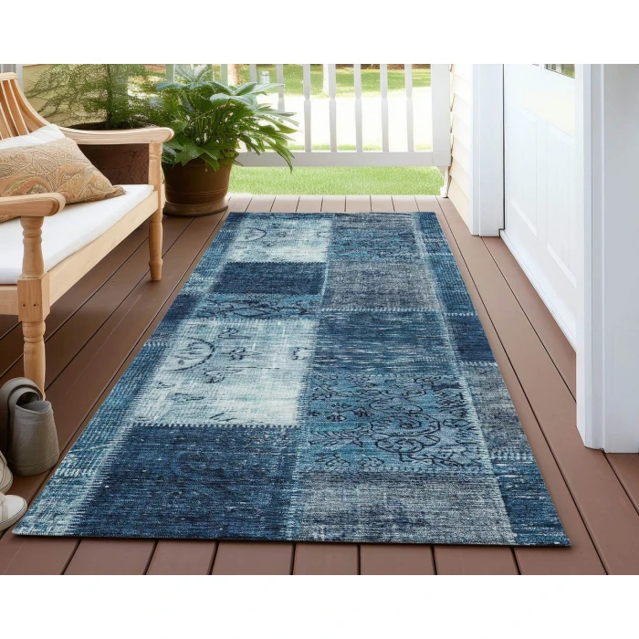 Chantille ACN631 Blue 2'3" x 7'6" Rug