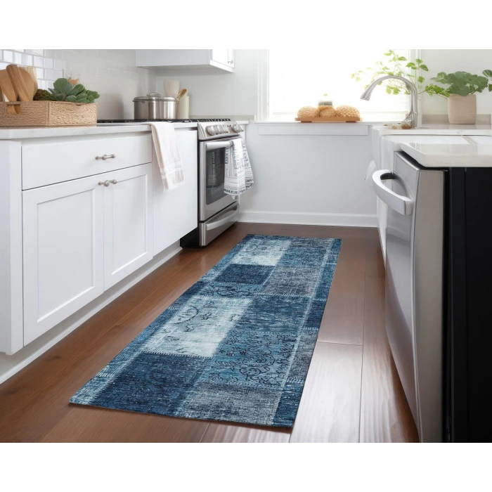 Chantille ACN631 Blue 2'3" x 7'6" Rug