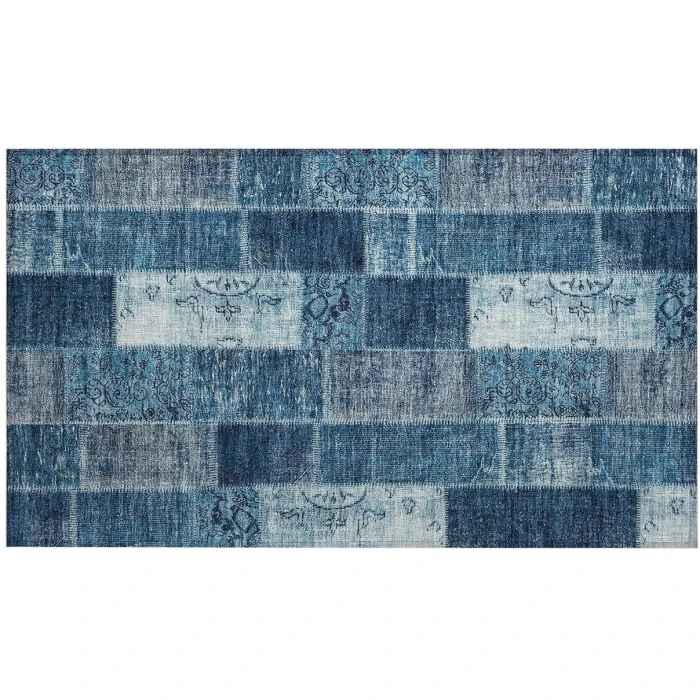 Chantille ACN631 Blue 1'8" x 2'6" Rug