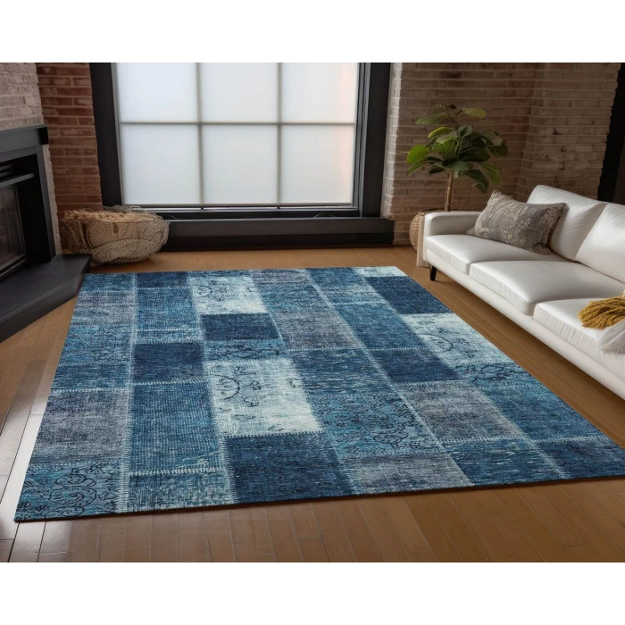 Chantille ACN631 Blue 10' x 14' Rug
