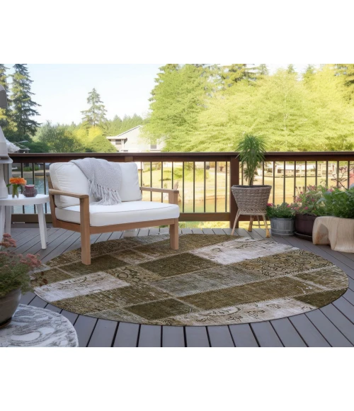 Chantille ACN631 Brown 8' x 8' Rug