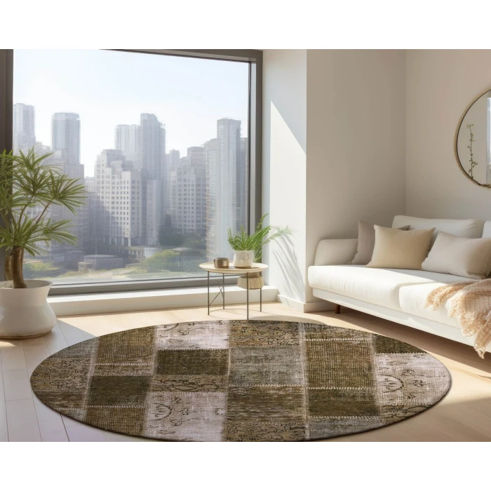 Chantille ACN631 Brown 8' x 8' Rug