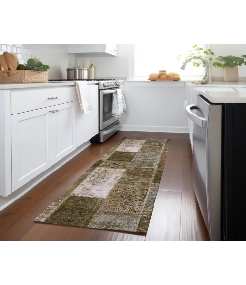 Chantille ACN631 Brown 2'3" x 7'6" Rug