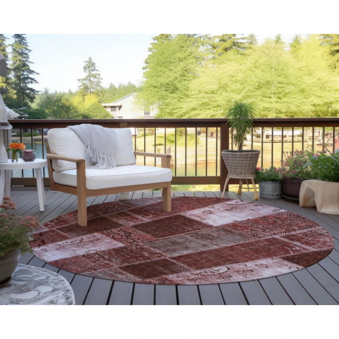 Chantille ACN631 Burgundy 8' x 8' Rug