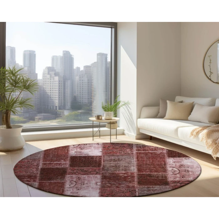 Chantille ACN631 Burgundy 8' x 8' Rug