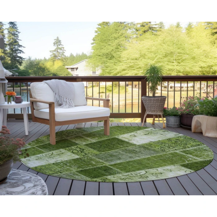 Chantille ACN631 Olive 8' x 8' Rug
