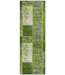 Addison Chantille ACN631 Olive 2 ft. 3 in. x 7 ft. 6 in. Runner Rug