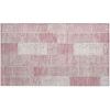 Addison Chantille ACN631 Pink 1 ft. 8 in. x 2 ft. 6 in. Rectangle Rug