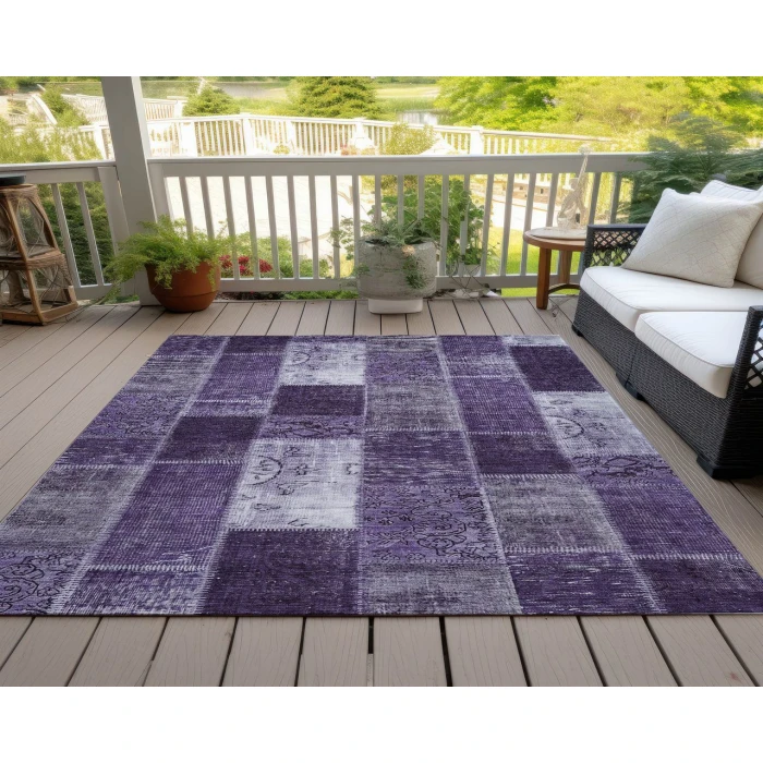 Chantille ACN631 Purple 10' x 14' Rug