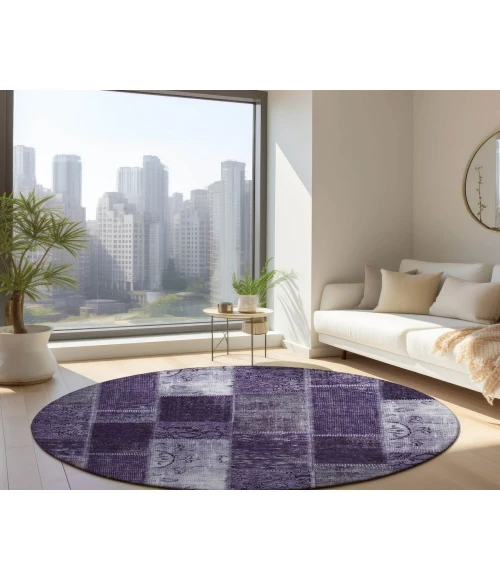 Chantille ACN631 Purple 8' x 8' Rug