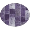 Addison Chantille ACN631 Purple 8 ft. x 8 ft. Round Rug