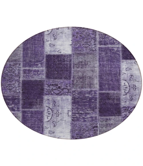 Chantille ACN631 Purple 8' x 8' Rug