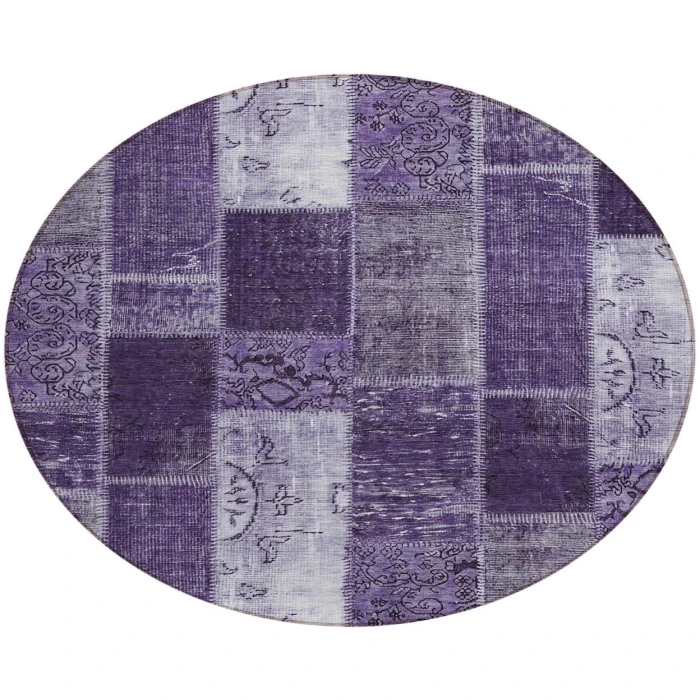 Chantille ACN631 Purple 8' x 8' Rug