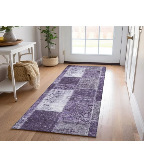 Chantille ACN631 Purple 2'3" x 7'6" Rug