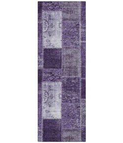 Addison Chantille ACN631 Purple 2 ft. 3 in. x 7 ft. 6 in. Runner Rug
