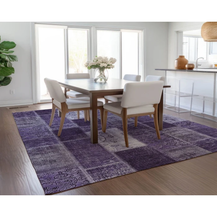 Chantille ACN631 Purple 10' x 14' Rug