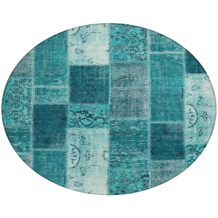 Chantille ACN631 Teal 8' x 8' Rug