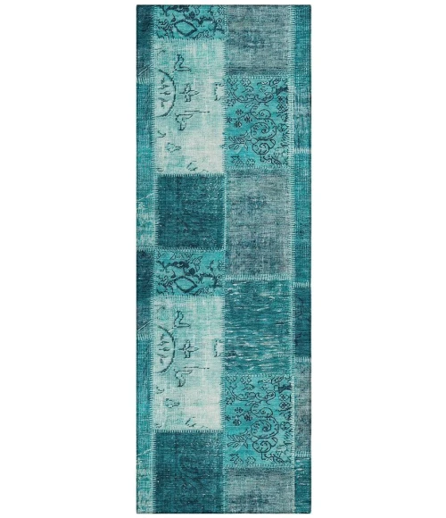Chantille ACN631 Teal 2'3" x 7'6" Rug