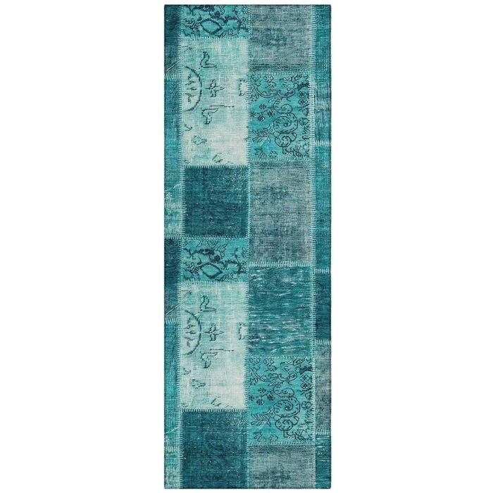 Chantille ACN631 Teal 2'3" x 7'6" Rug