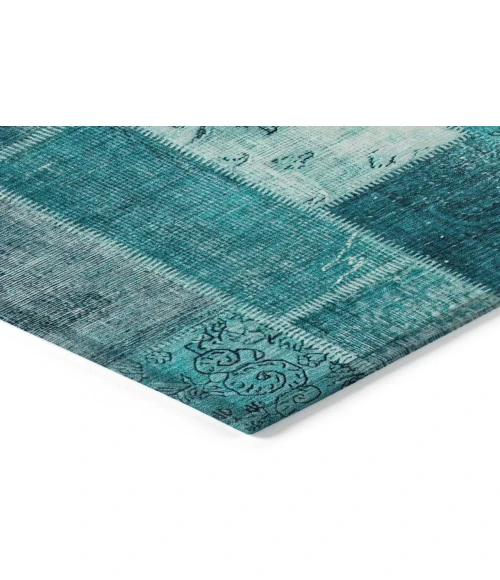 Chantille ACN631 Teal 2'6" x 3'10" Rug