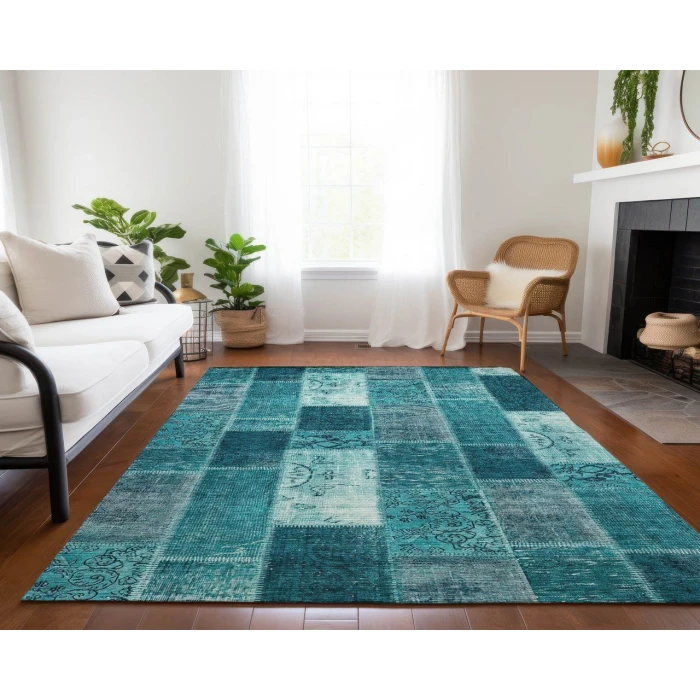 Chantille ACN631 Teal 10' x 14' Rug